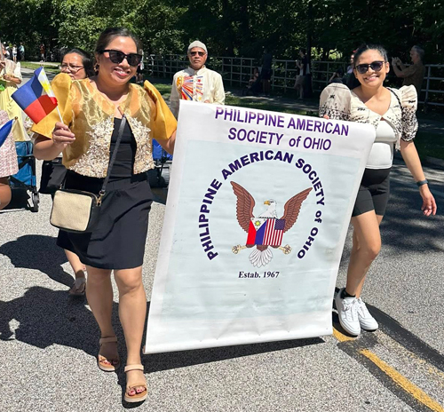 Filipino community in the Parade of Flags on One World Day 2025