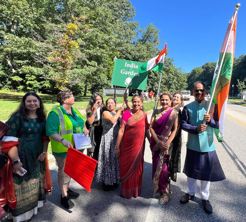 India Cultural Garden in the Parade of Flags on One World Day