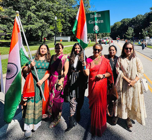India Cultural Garden in the Parade of Flags on One World Day
