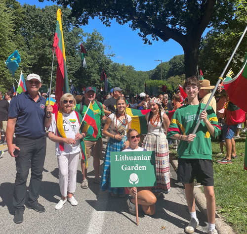 Lithuanian Cultural Garden in 2025 Parade of Flags