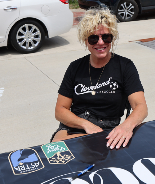Cleveland Soccer lady
