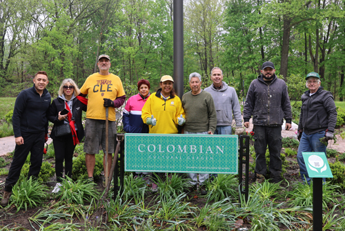 Colombian Cultural Garden on Earth Day 