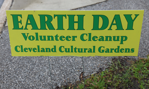 Earth Day sign
