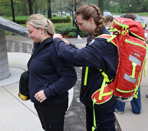 Cultural Gardens volunteers on Earth Day