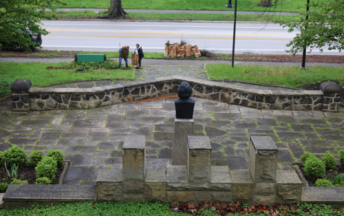 Lithuanian Cultural Garden on Earth Day from above