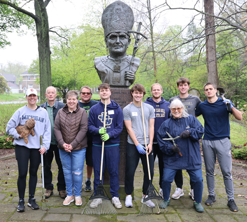 Polish Cultural Garden on Earth Day