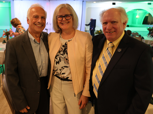 Mehmet and Christine Gencer with Bob Crawford