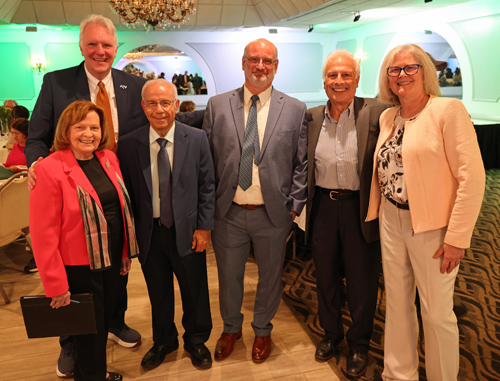 Sheila Crawford, Chris Ronayne, Wael Khoury, Tom Turkaly, Mehmet and Christine Gencer