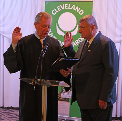 Judge Ralph Perk Jr. and Pierre Bejjani