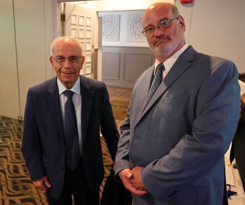 Dr. Wael Khoury and Tom Turkaly
