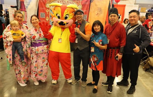 Sho-Jo-Ji Japanese Dancers at 2026 Cleveland Fan Expo