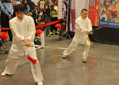 Great Wall Kung Fu Martial Arts Demo at Cleveland Fan Expo