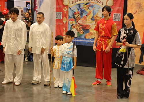 Great Wall Kung Fu Martial Arts Demo at Cleveland Fan Expo