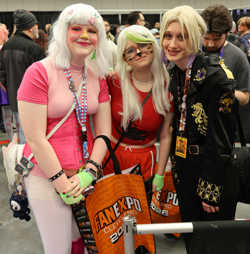 Cool cosplay costumes at at Cleveland Fan Expo 2026