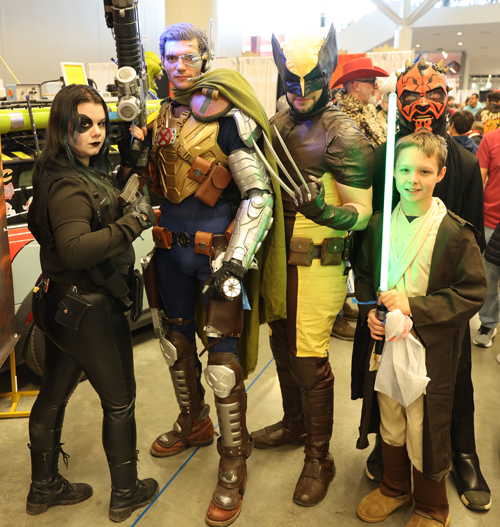Cool cosplay costumes at at Cleveland Fan Expo 2026