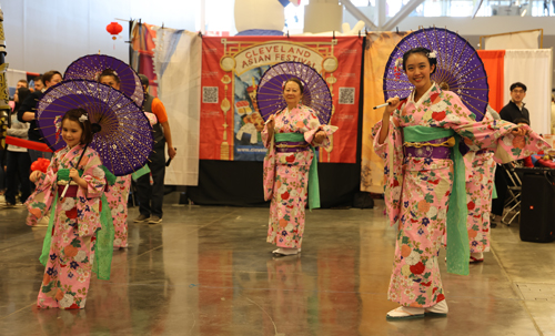 Sho-Jo-Ji Japanese Dancers at 2026 Cleveland Fan Expo