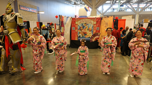 Sho-Jo-Ji Japanese Dancers at 2026 Cleveland Fan Expo