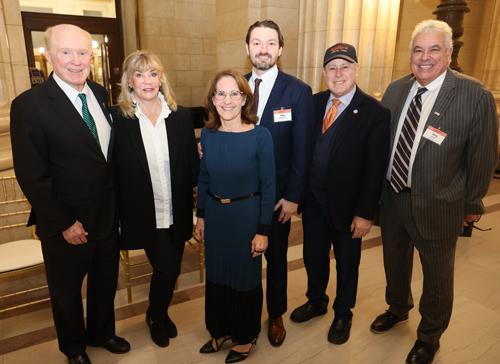 Ambassador Ed Crawford with Gibbons family members