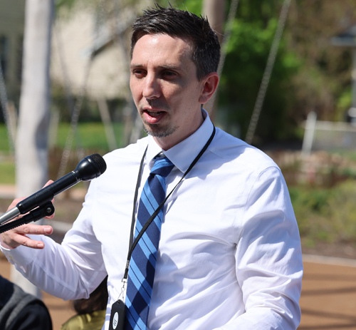 Phil Jubert,  Commissioner of Urban Forestry, City of Cleveland