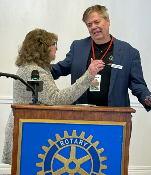 Beverly Ghent-Skrzynski and Dan Hanson