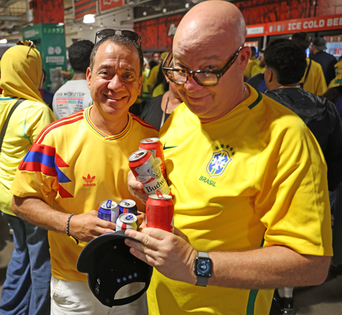 Fans from Colombia