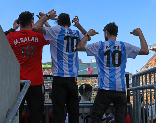 Messi Argentina soccer jersey