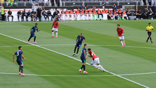 Brazil vs Egypt soccer