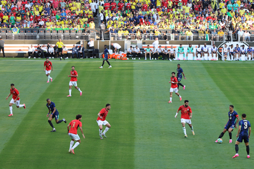 Brazil vs Egypt soccer