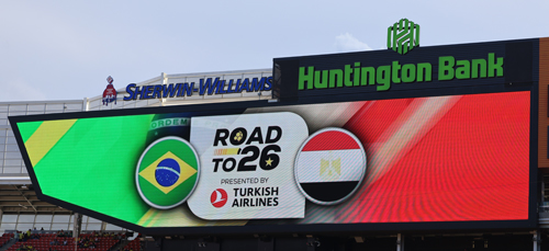 Road to 26 - Brazil vs Egypt scoreboard