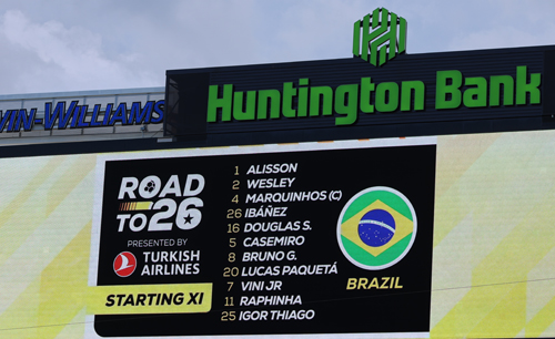 Brazil Starting Lineup