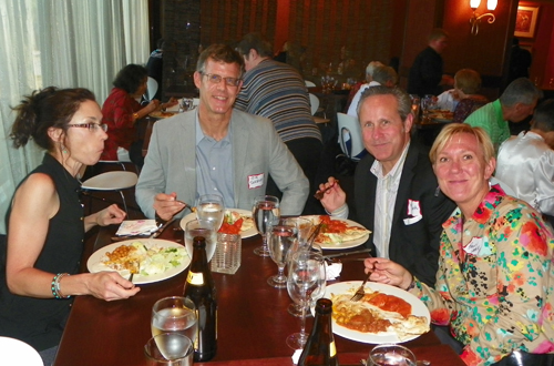 Shari and Jim Sweeney with William and Bonny Lafave