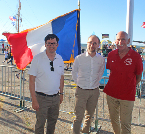 Cdric Le Rouge, Yannick Tagand and Larry Miller (photo by Dan Hanson)