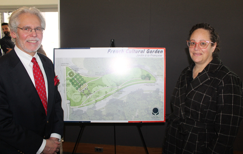 French Cultural Garden architects Richard Levitz and Jayme Schwartzberg