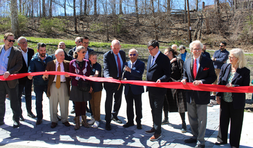 French Cultural Garden official ribbon cutting