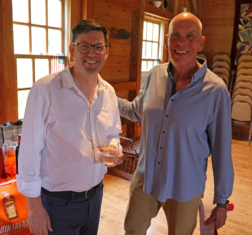 Cedric LeRouge and Larry Miller