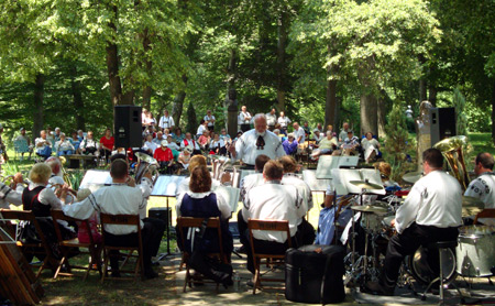 German band at German Cultural Garden in Cleveland