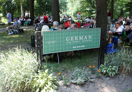 German Cultural Garden sign