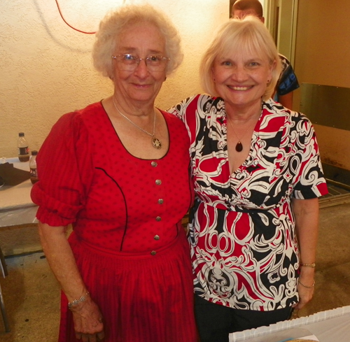 Helga Schlothaner and Helga Kuehn