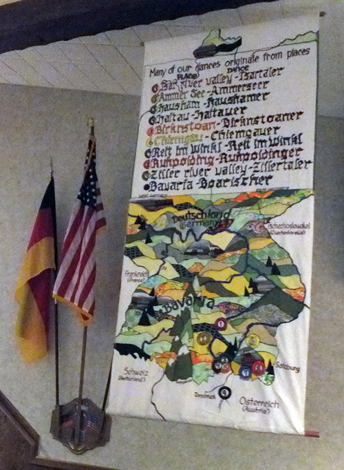 Flags at German-American Cultural Center