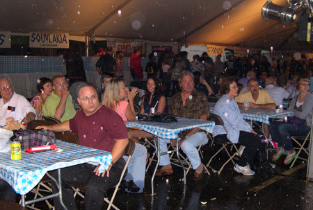 Crowd at the Greek Fest in Cleveland