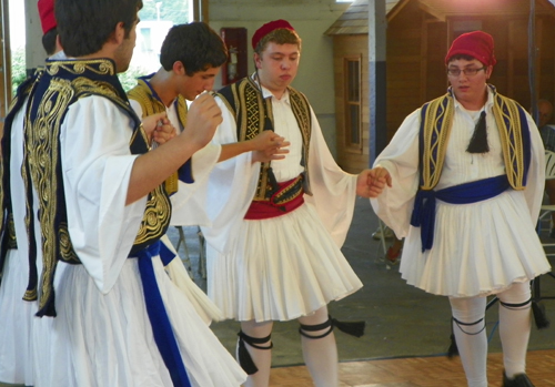 The Kyklonas Hellenic Dancers from St. Demetrios Greek Orthodox Church