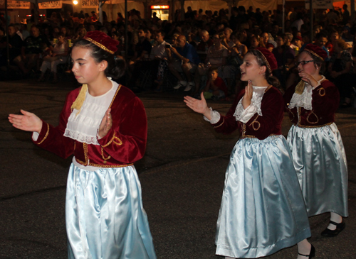 Greek dancers at the annual Greek Festival at Sts Constantine and Helen Greek Orthodox Cathedral