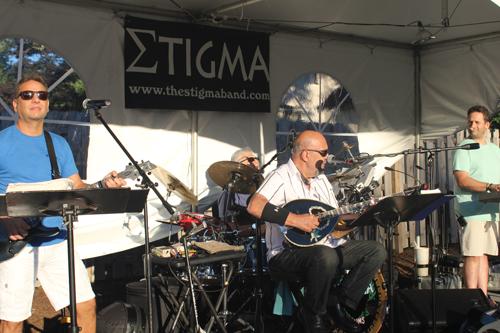 The band Stigma at Greek Festival