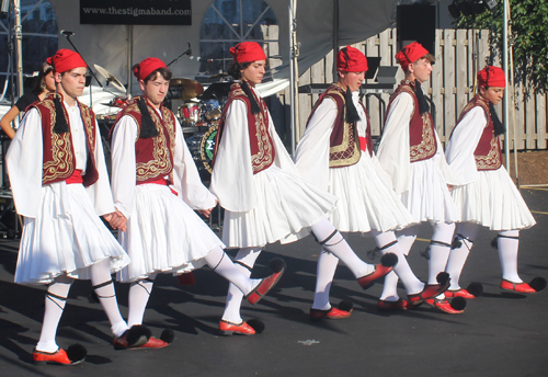 Senior Hellenic Dancers at Greek Festival