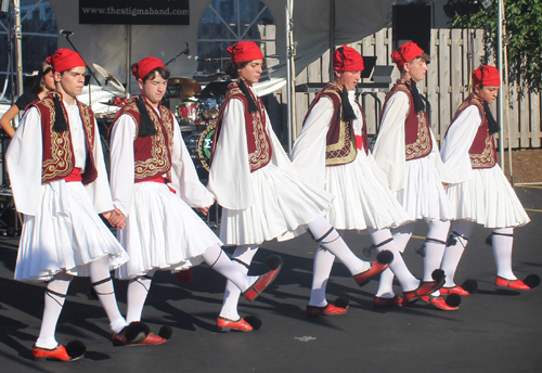 Senior Hellenic Dancers at Greek Festival