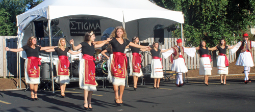 Senior Hellenic Dancers at Greek Festival