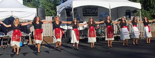 Senior Hellenic Dancers at Greek Festival