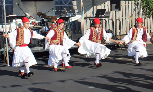 Senior Hellenic Dancers at Greek Festival
