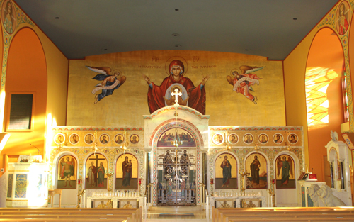 Saints Constantine & Helen Cathedral altar