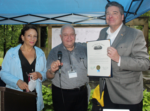 Jean Wendland Porter, Lou Frangos and Tom Patton